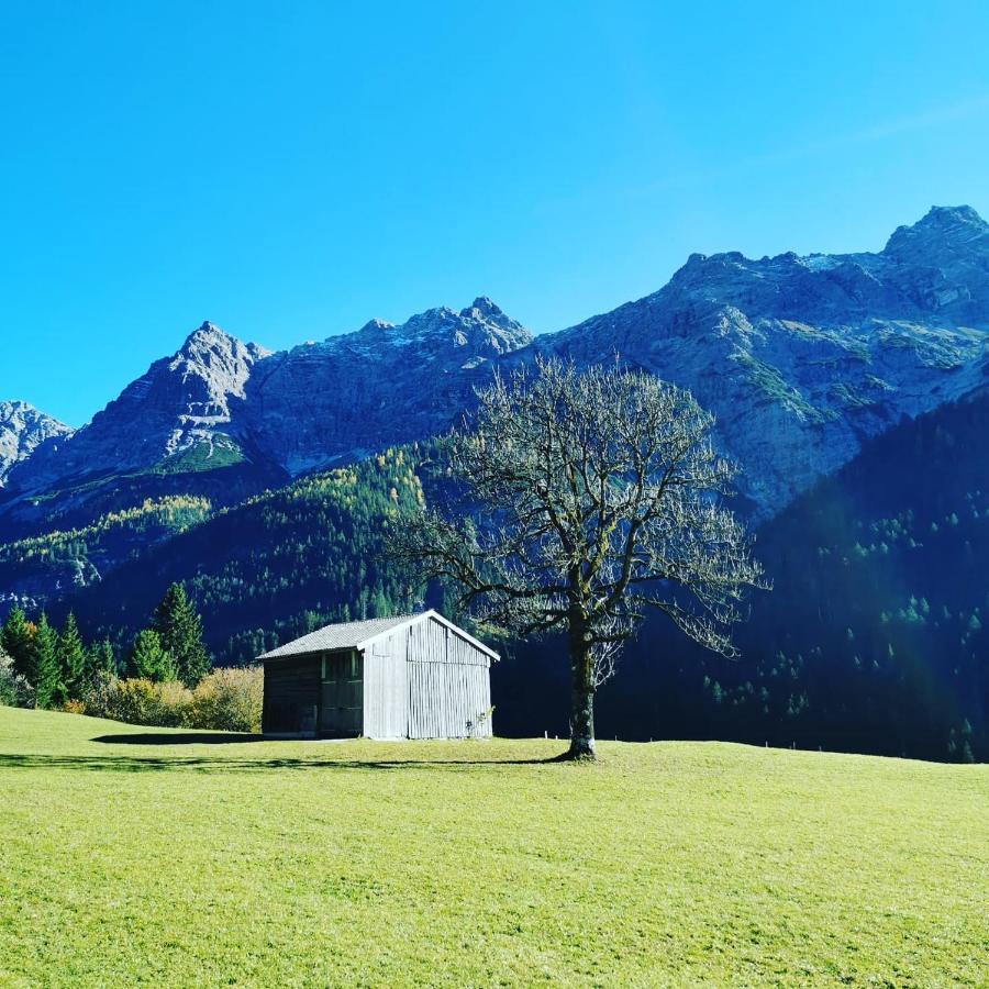 Ferienhaus Hochvogel Hinterhornbach Bagian luar foto