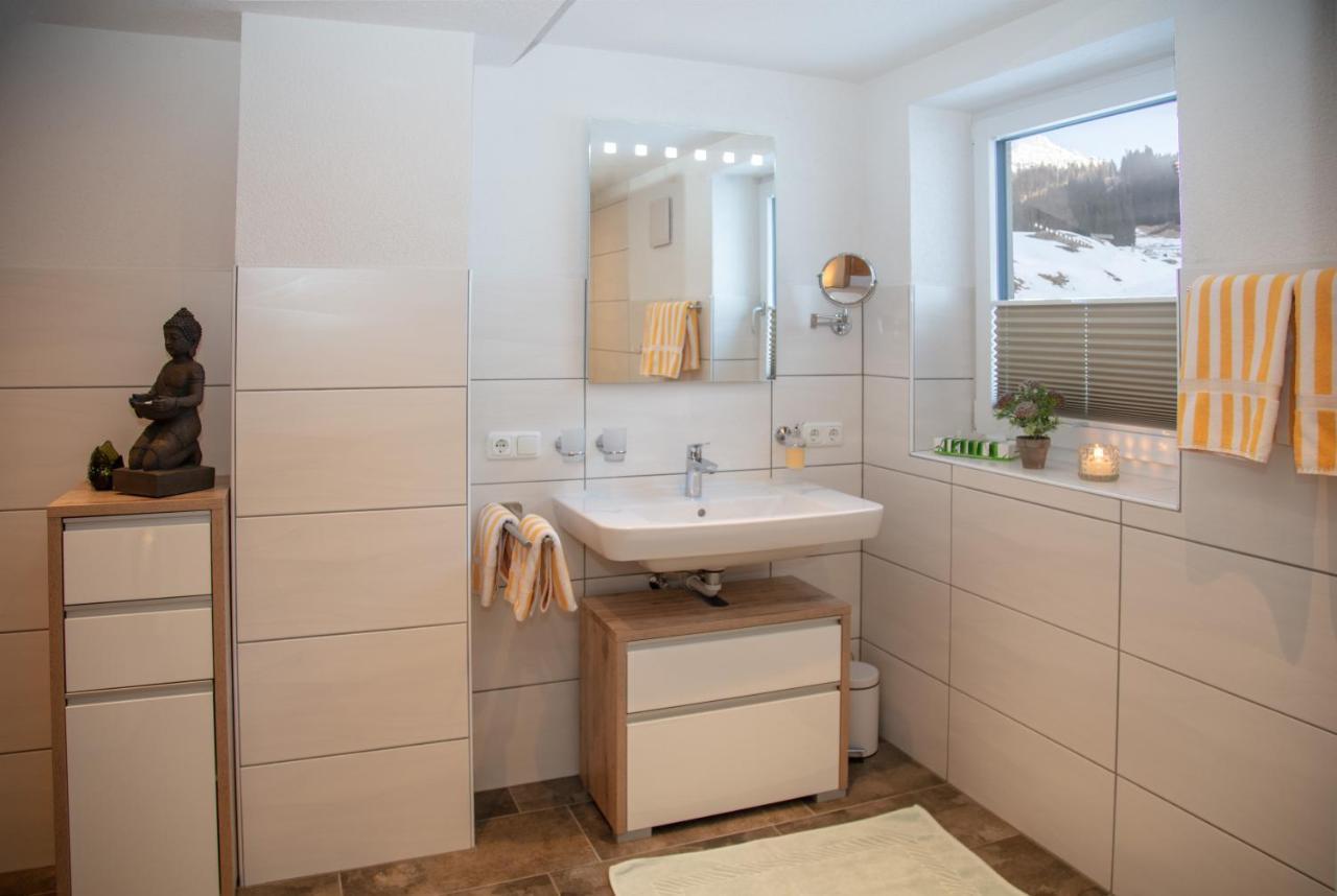 Ferienhaus Hochvogel Hinterhornbach Bagian luar foto