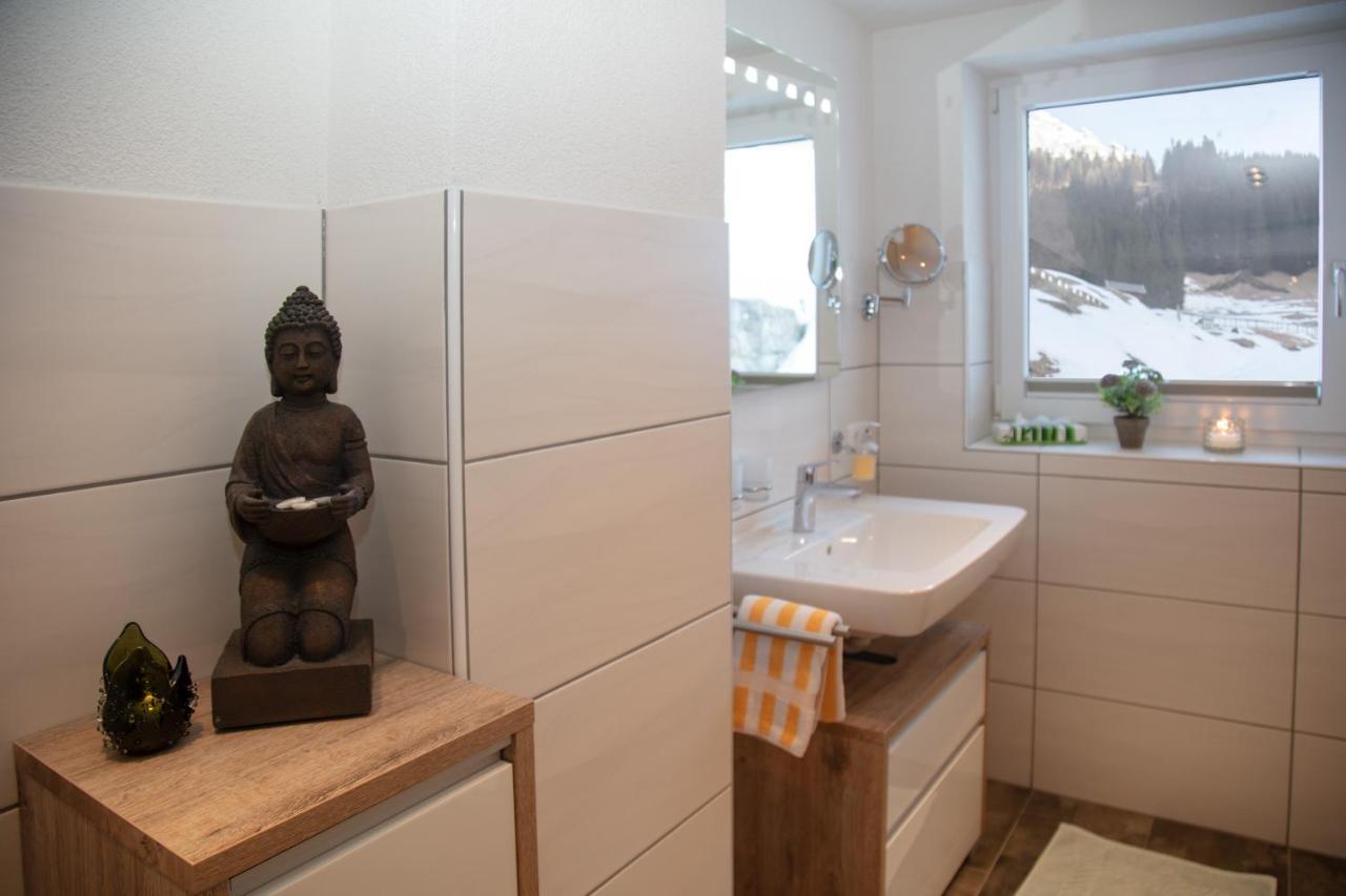 Ferienhaus Hochvogel Hinterhornbach Bagian luar foto