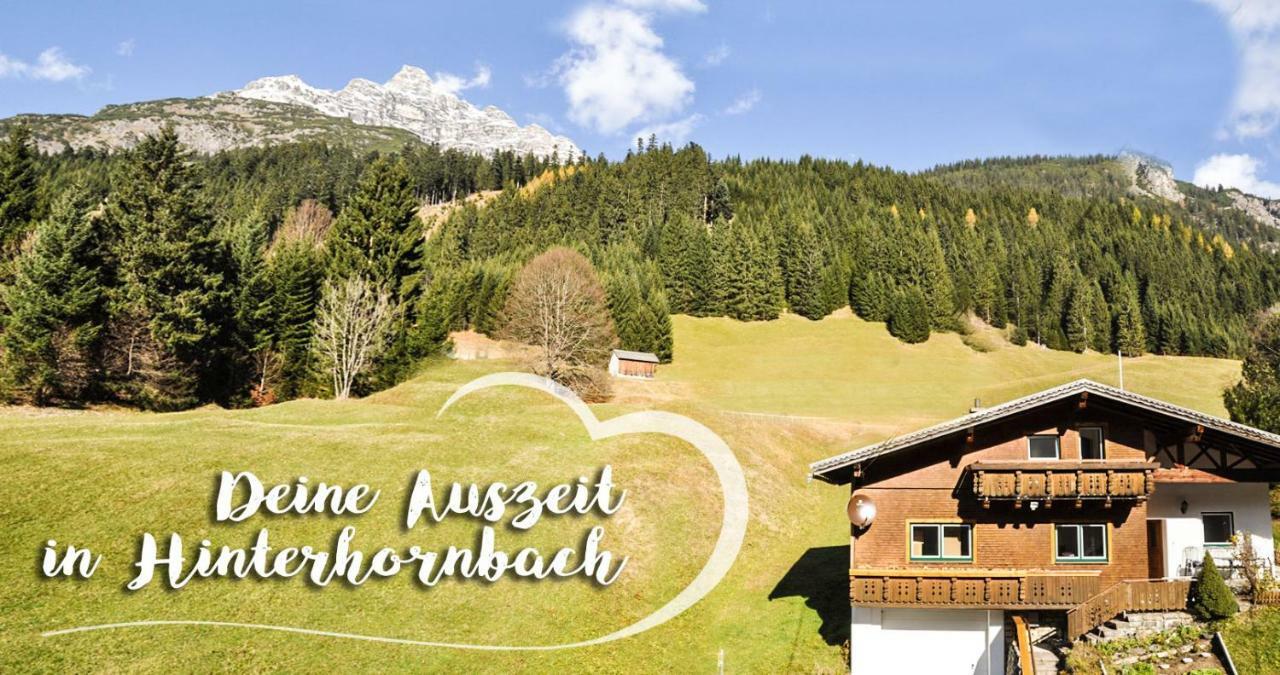 Ferienhaus Hochvogel Hinterhornbach Bagian luar foto