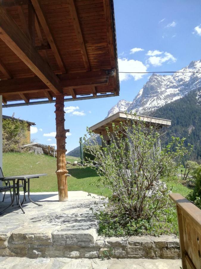 Ferienhaus Hochvogel Hinterhornbach Bagian luar foto